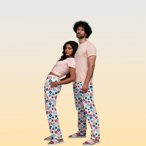 Loungewear Fashion Trend - Matching couple pyjamas