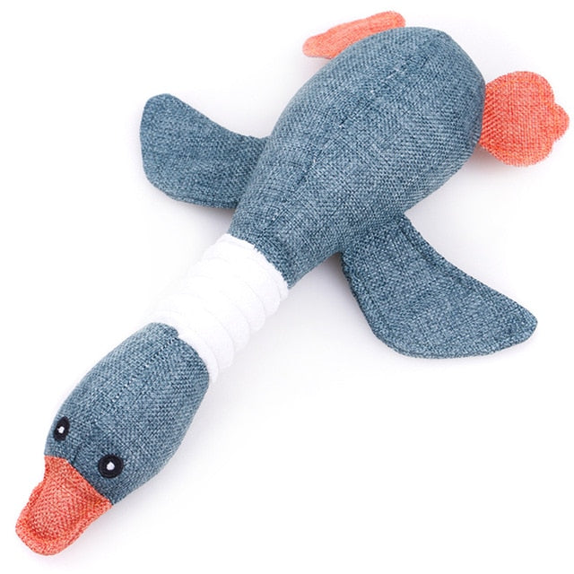 Wild Goose Plush Squeaky Sound Toy – Soothing Pet Store