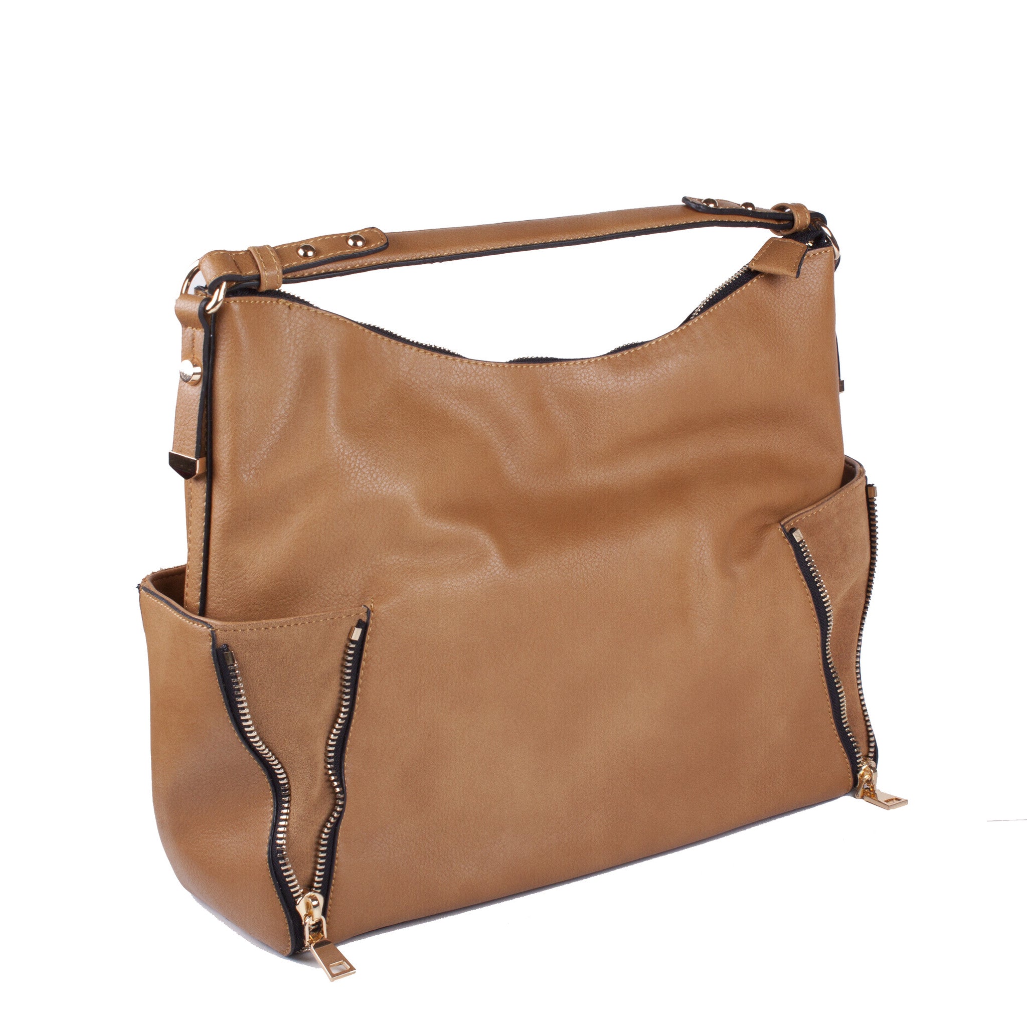 Moda Luxe 'Van' Vegan Leather Satchel Bag