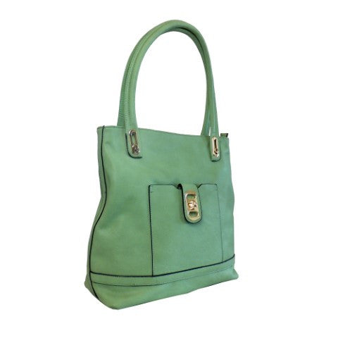 Lithyc 'Rachael' Medium Square Vegan Leather Tote Bag | lithyc.com