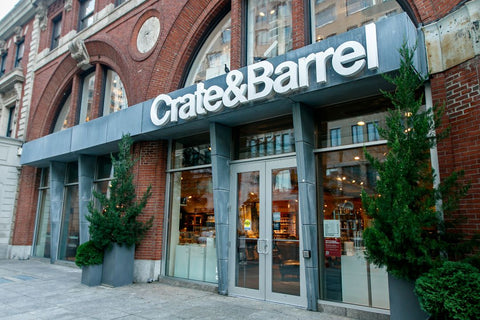 Crate & Barrel Signage