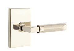 Baldwin Modern Brass L Square Knurled