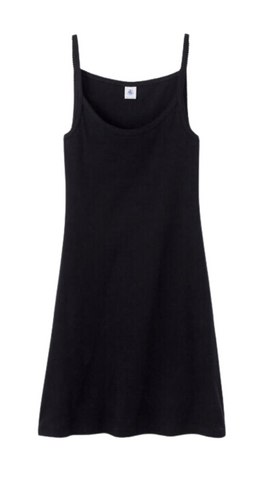 Petit Bateau Black Strappy Dress