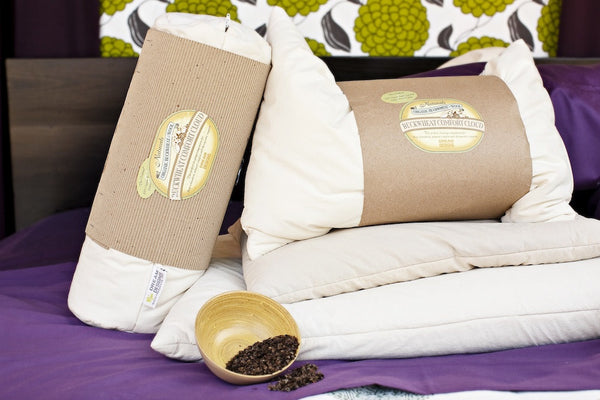 Buckwheat Hull Pillow Organic Pillows