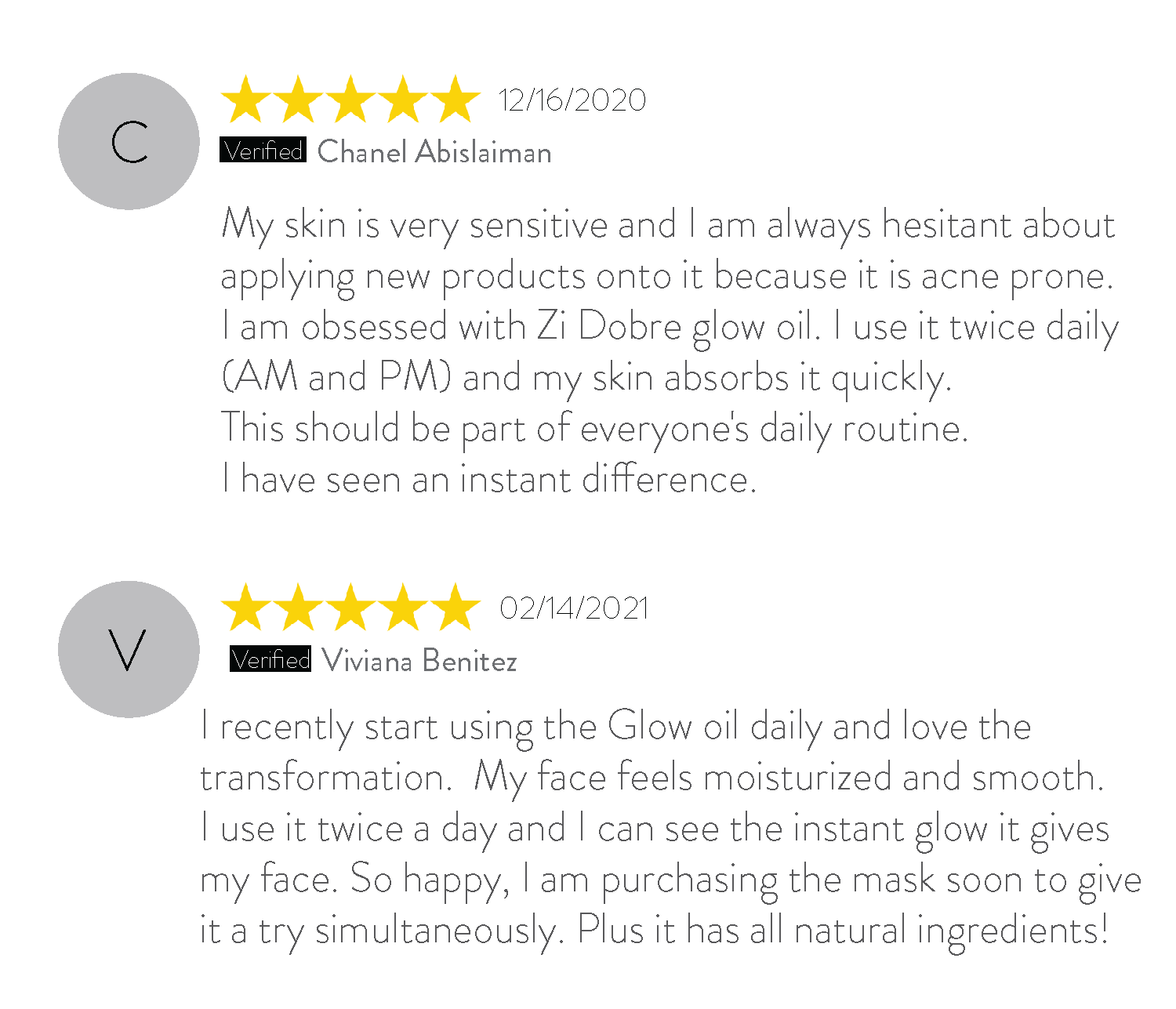 Reviews About Us Page 2