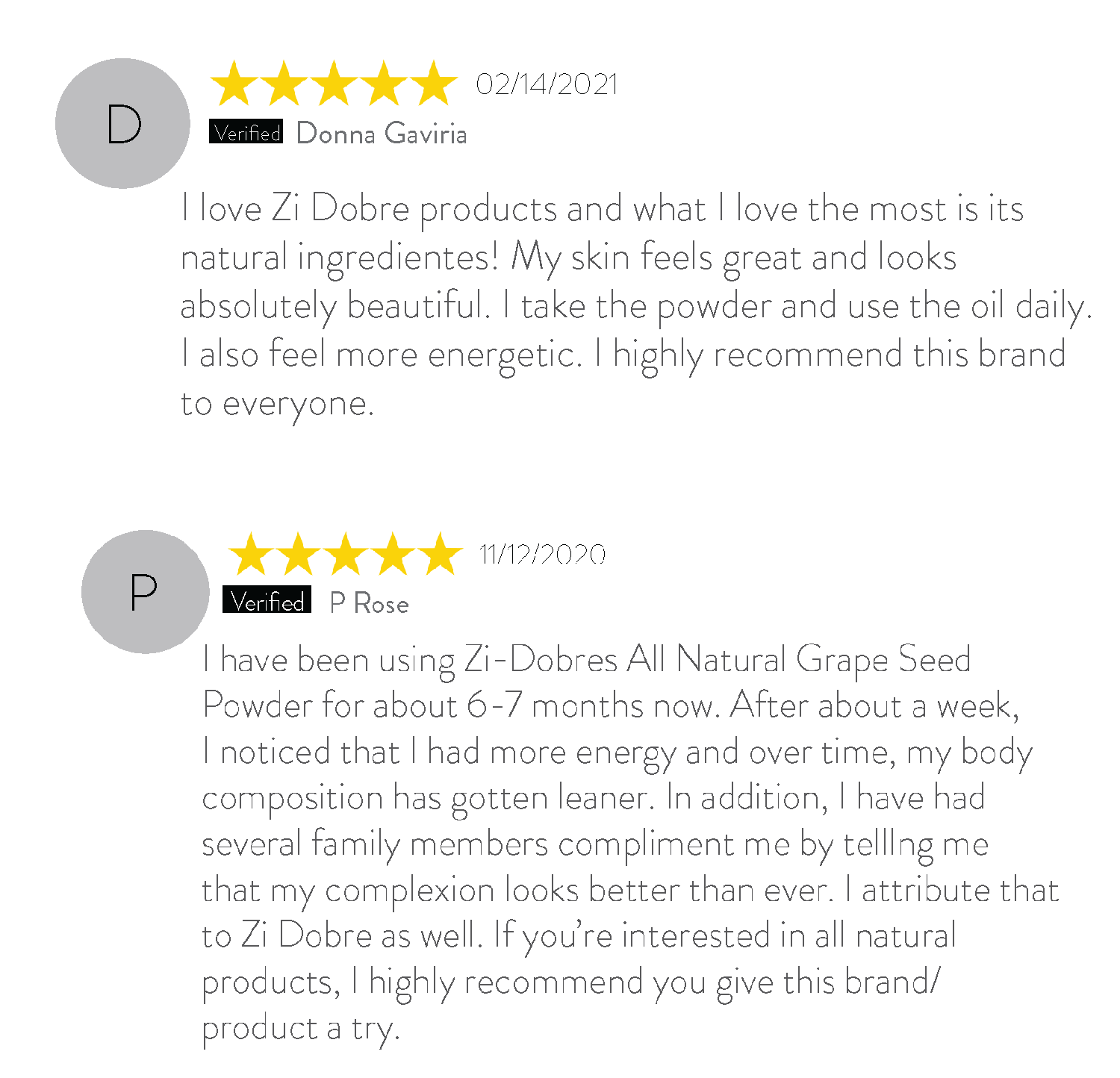 Reviews About Us Page 3