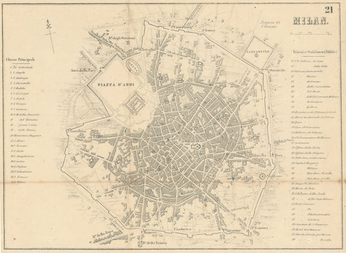 Carta Topografica della Laguna di Venezia: Molin 1870