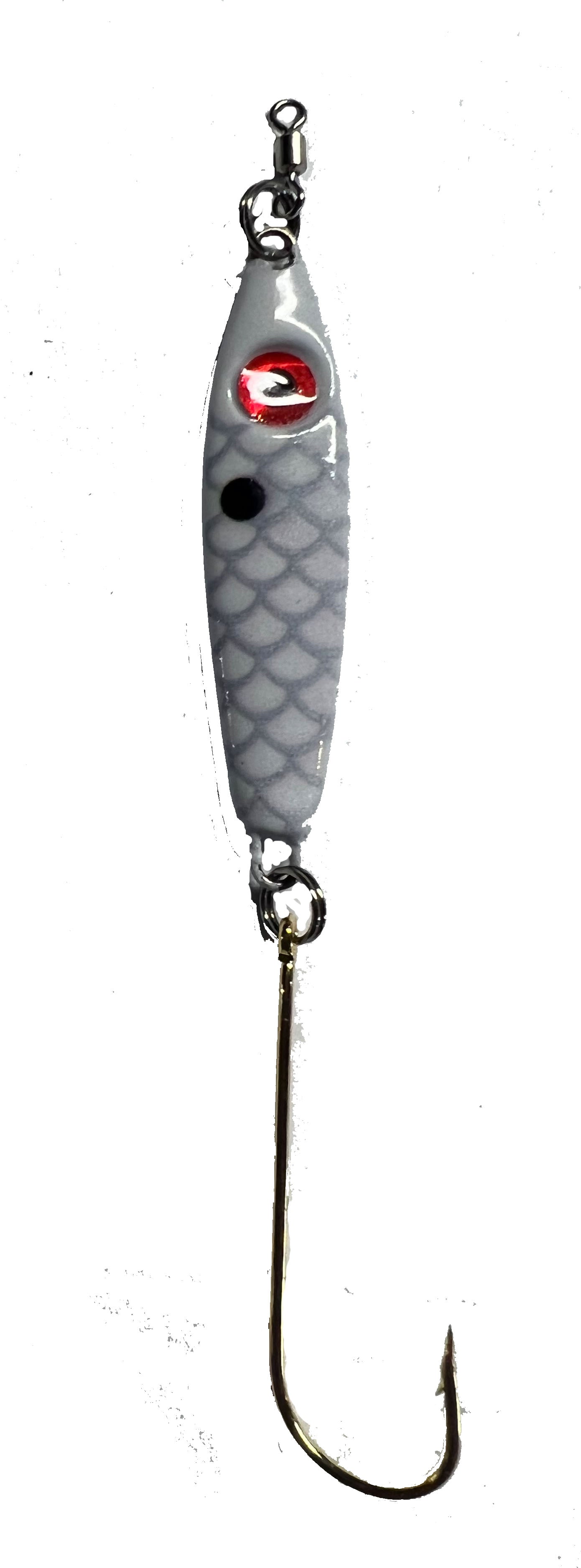 White Scale Minnow Spoon – Bink's Pro Series Spoons