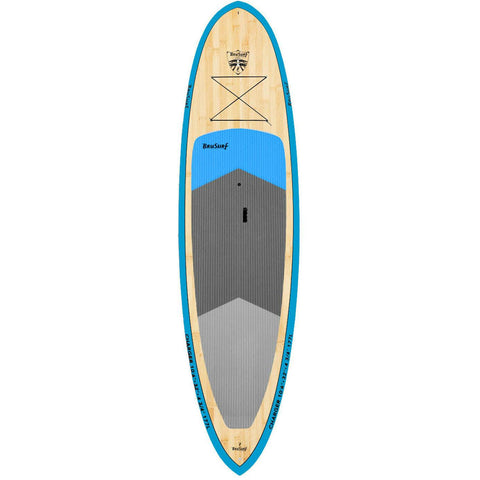 Click Here for More Info - Cruiser SUP Wahine Classic Purple 9'6, 10'2 &  10'8 Ultra-Lite Bamboo Stand Up Pad…