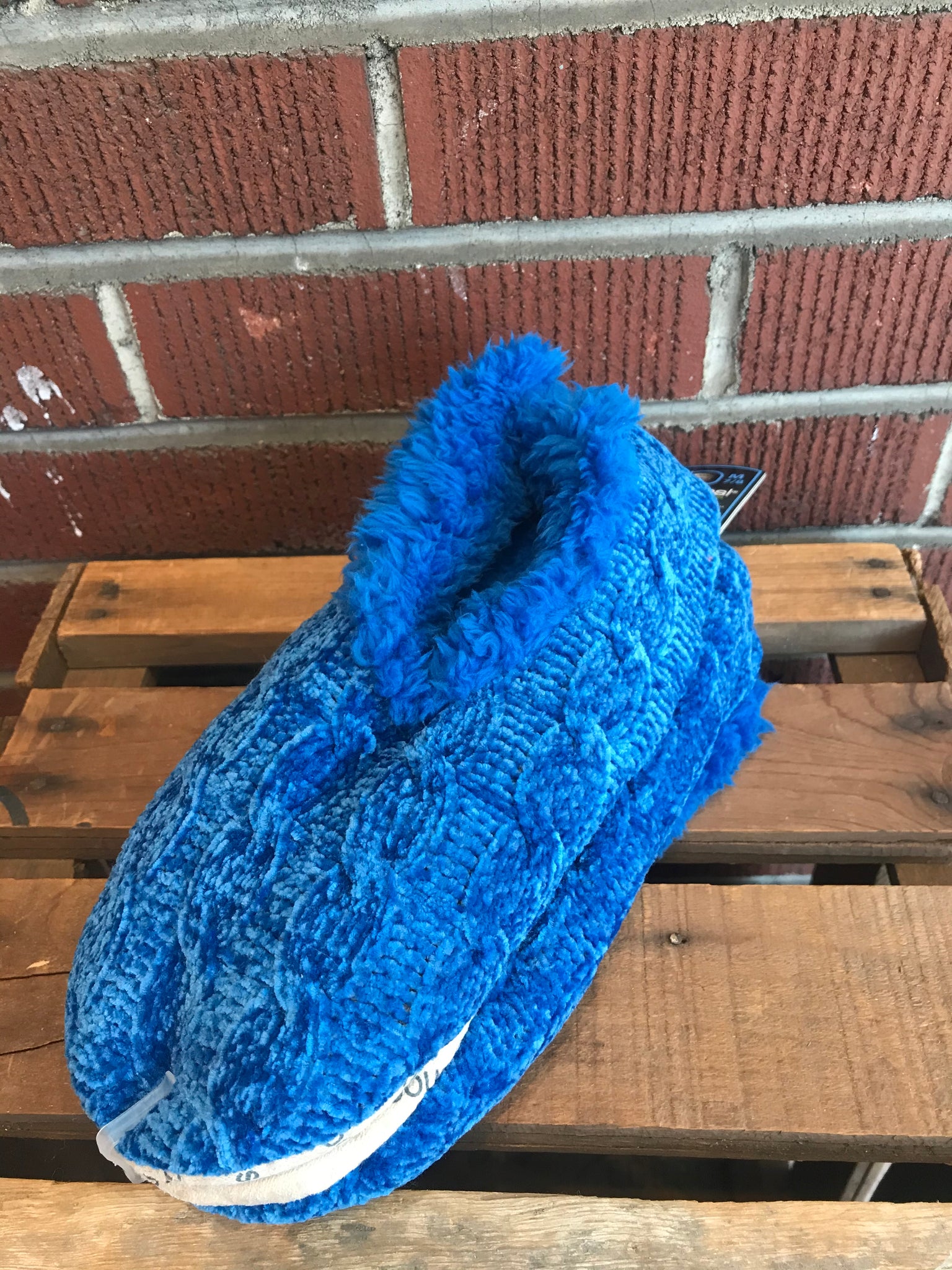 chenille slippers