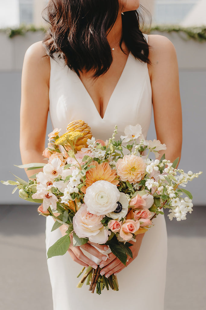 Lilly and Mark Wedding Bridal Bouquet