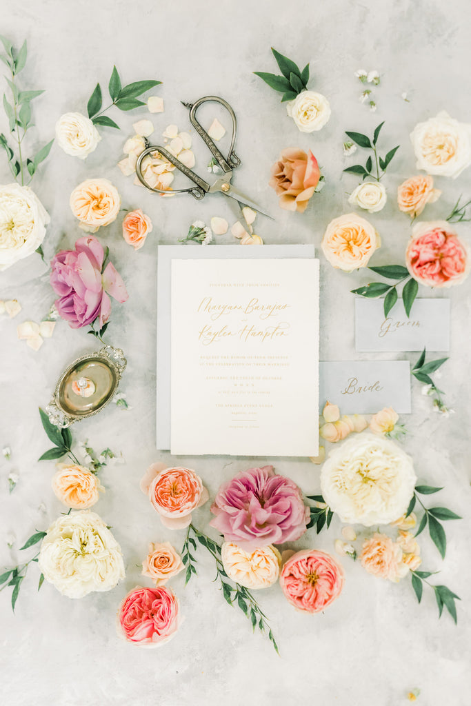 The Oak Styled Shoot Flowers