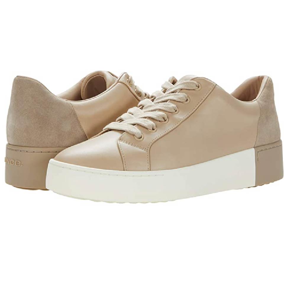 vince leather bensley sneaker