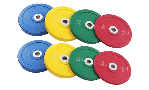 100kg Colour Bumper Plates