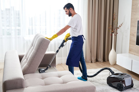 How to Clean a Fabric Sofa at Home
