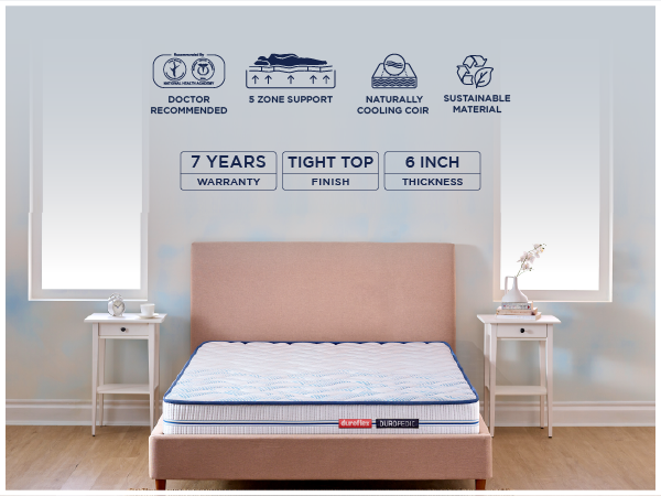 Backmagic- An orthopedic coir mattress that offers a high degree of back support. With perfect spinal alignment, this mattress is recommended by orthopedists. And used by Virat Kohli during ICC World Cup 2023