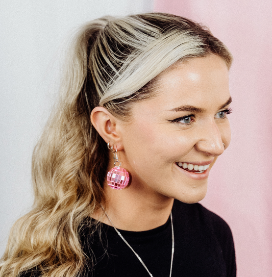 Mini Disco Ball Earrings – Cuteryko