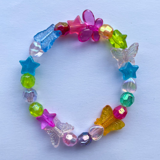 Y2K Colourful Beaded Bracelet