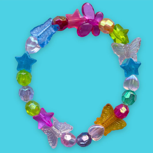 Y2K Colourful Beaded Bracelet – Cuteryko