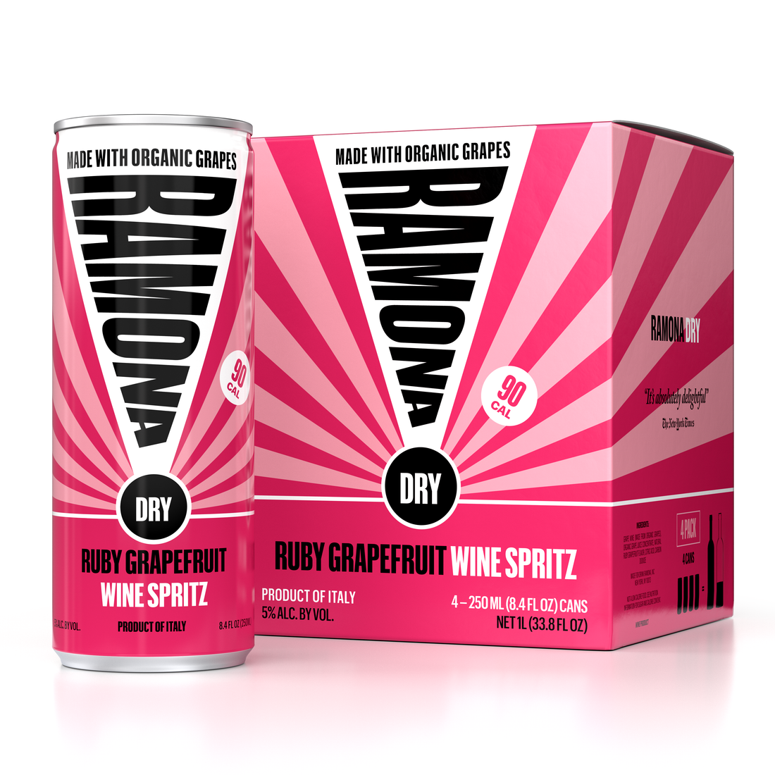 Double Duo: Dry Sparkling Rosé & Dry Grapefruit – RAMONA