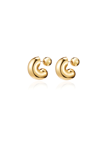 Jenny Bird Gold 'Tome' Medium Hoop Earrings – The Vault Jewelry Halifax