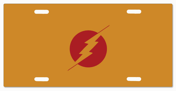 Abstact The Flash Light Speed v23 Vanity License Plate - Sugar Daddy Tees & Things!