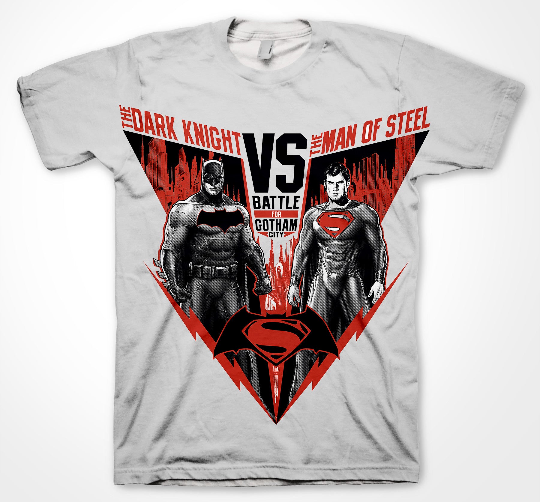 Batman Dark Knight vs Superman of Steel Shirt - Sugar Daddy Tees & Things