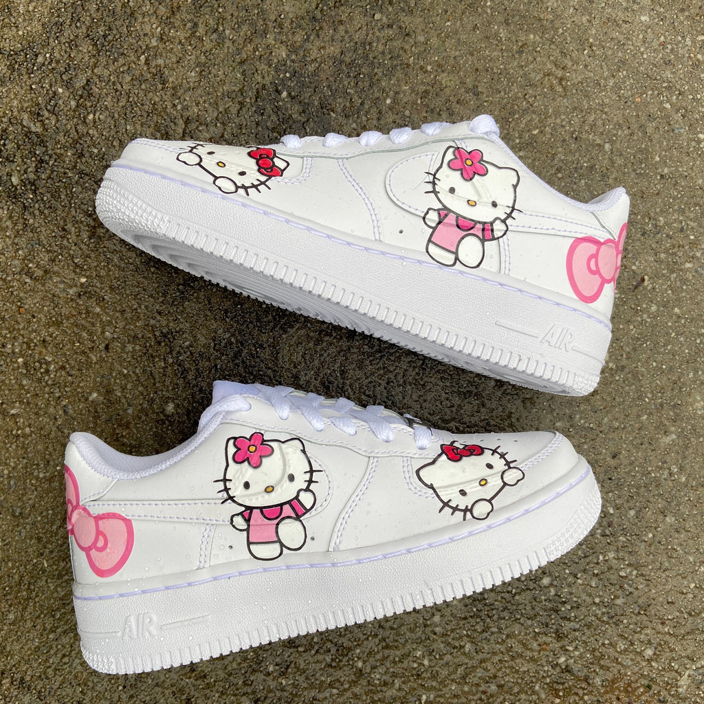 Hello Kitty Custom Air Force 1s 