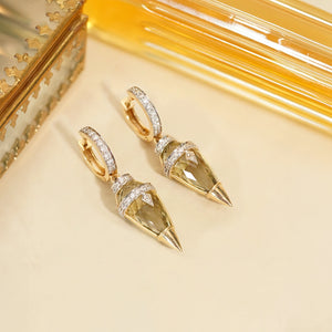 Harmony Olive Mini Earrings - Vibe with MOI