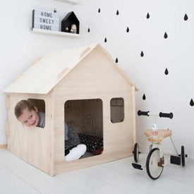 Incubus Overwegen Heel veel goeds Modern Houten Speelhuisje | Woodenplay - Duurzaam Kinder Speelhuis Eco –  JouwSpeeltuin