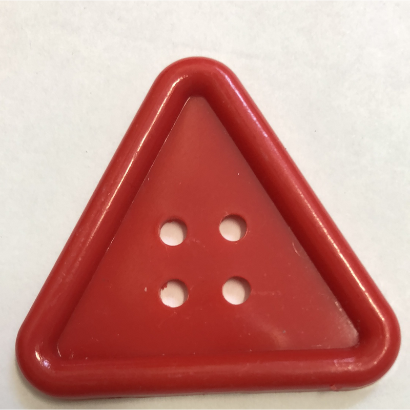 Extra Large Triangle Shaped Buttons in a Choice of Colours Approx 5cm - buy from J G Creations (Australia)