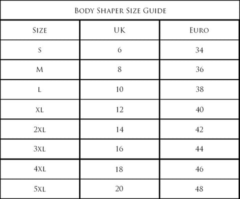 eu trouser size chart