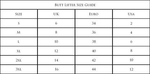 Uk Small Size Chart