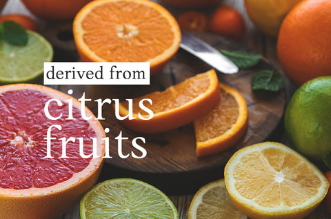 derived from citrus fruits
