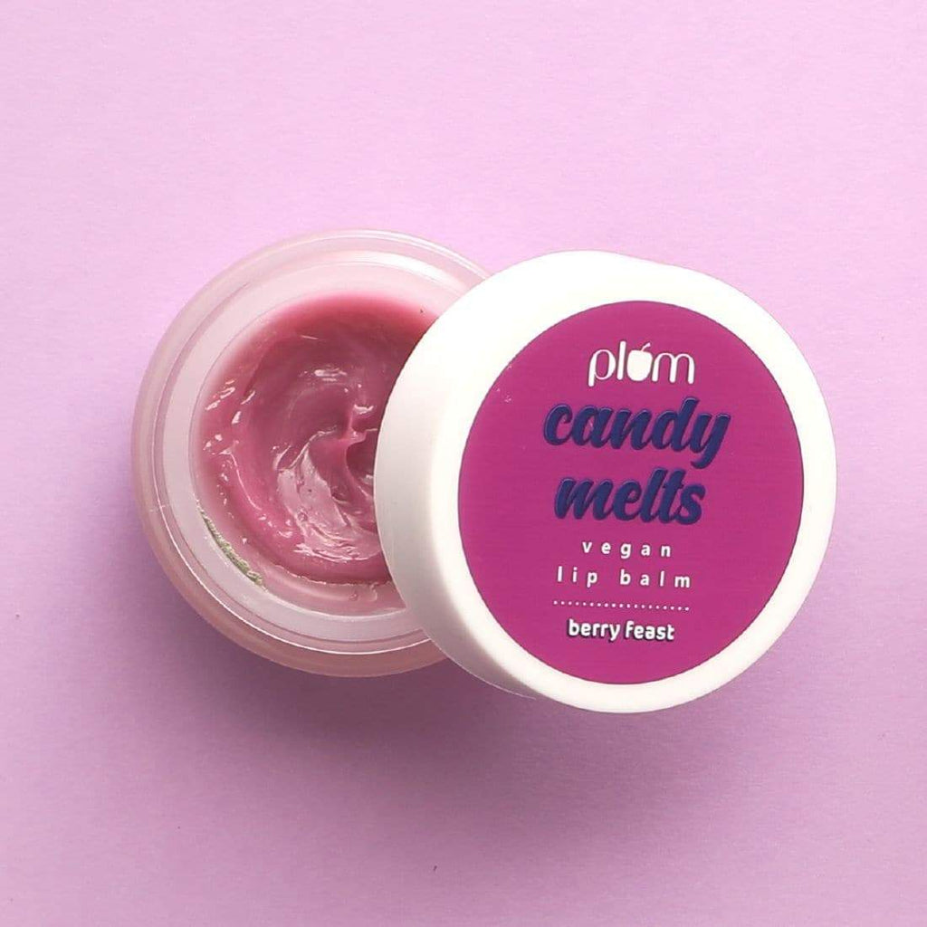 Candy Melts Vegan Lip Balm | Berry Feast | With Natural UV Protection