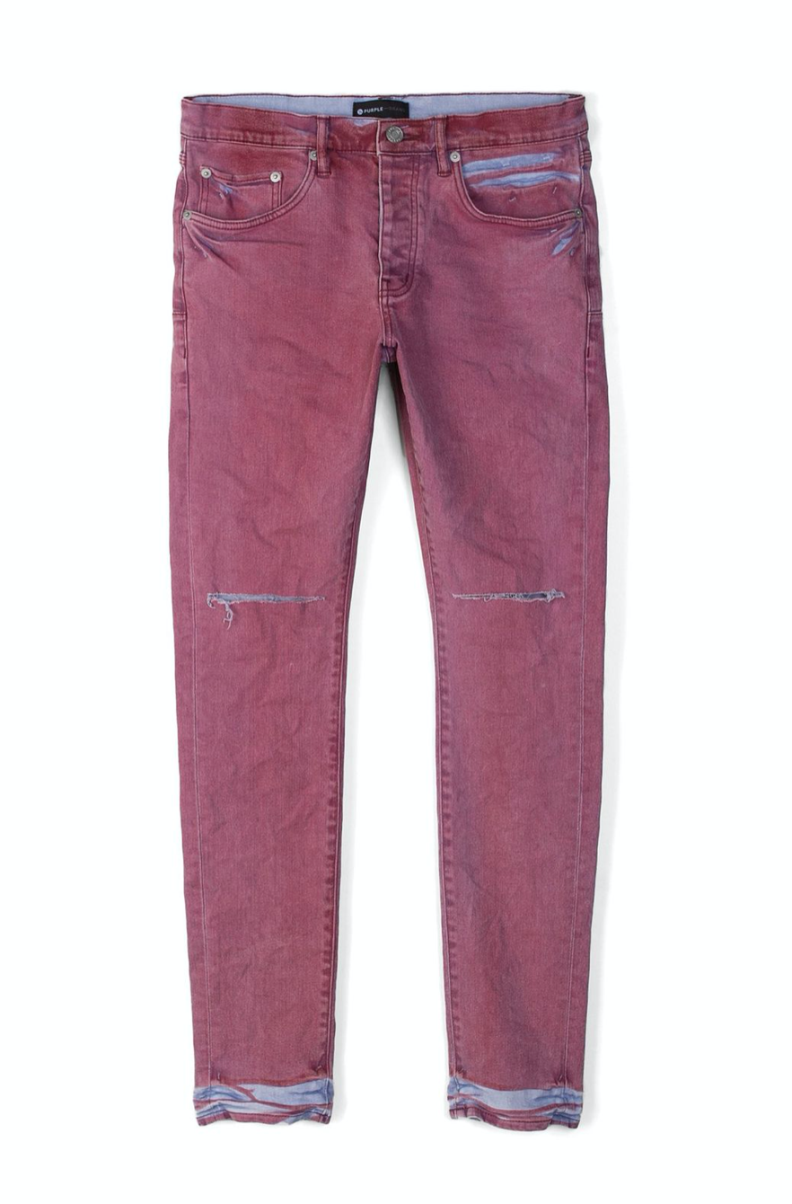 grey purple brand jeans