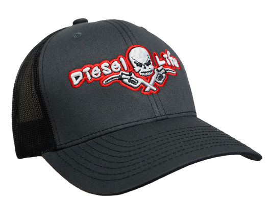 Diesel Fit Green OSFA – Hat / Black Trucker Flex Life®