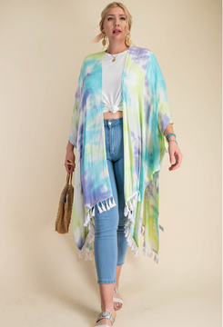 Caribbean Dreams Kimono Plus