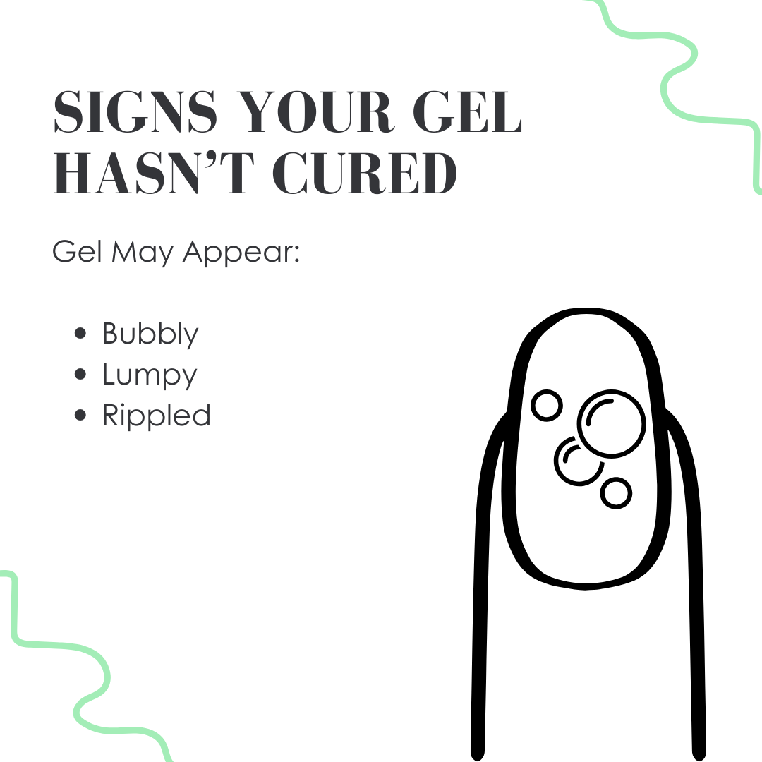 Signs Gel Hasn't Cured