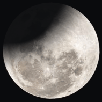 End of Partial Lunar Eclipse