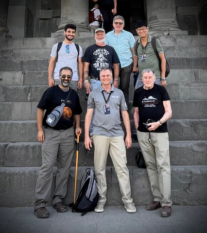 The Star Party Team at Garni Temple