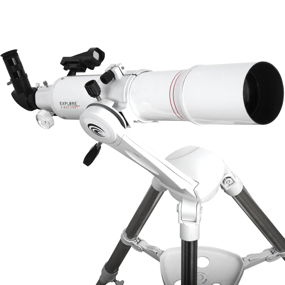 80mm refractor telescope