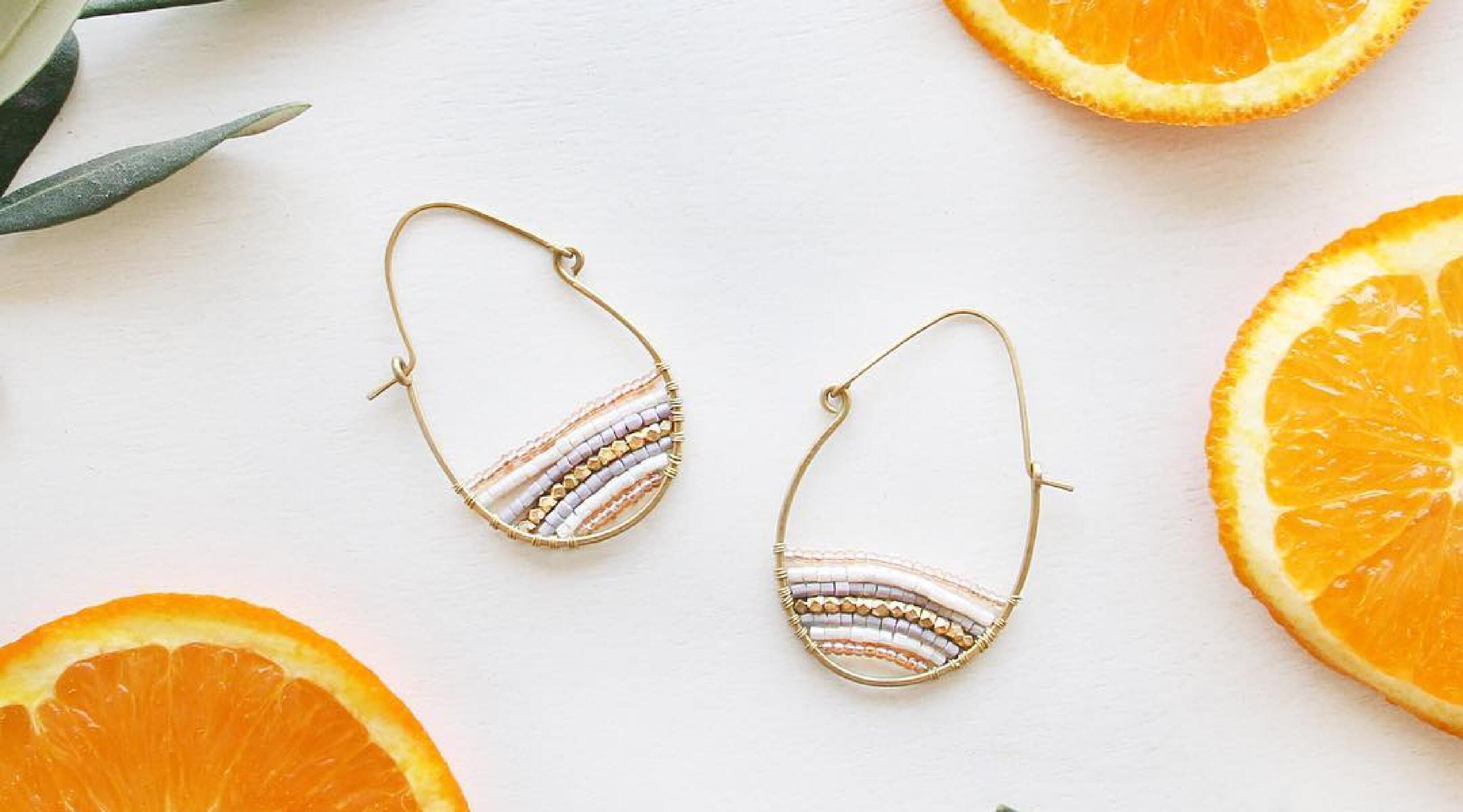 Terra Gold Hoops