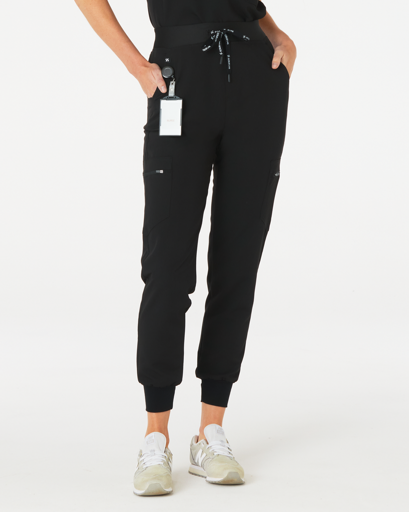 Women's High Waisted Zamora Jogger Scrub Pants™ - Extreme Blue · FIGS