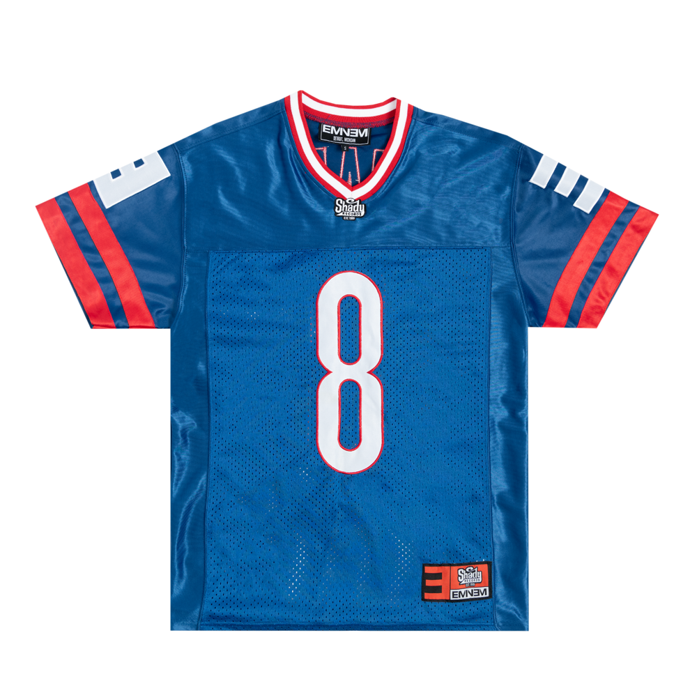 football jersey blue