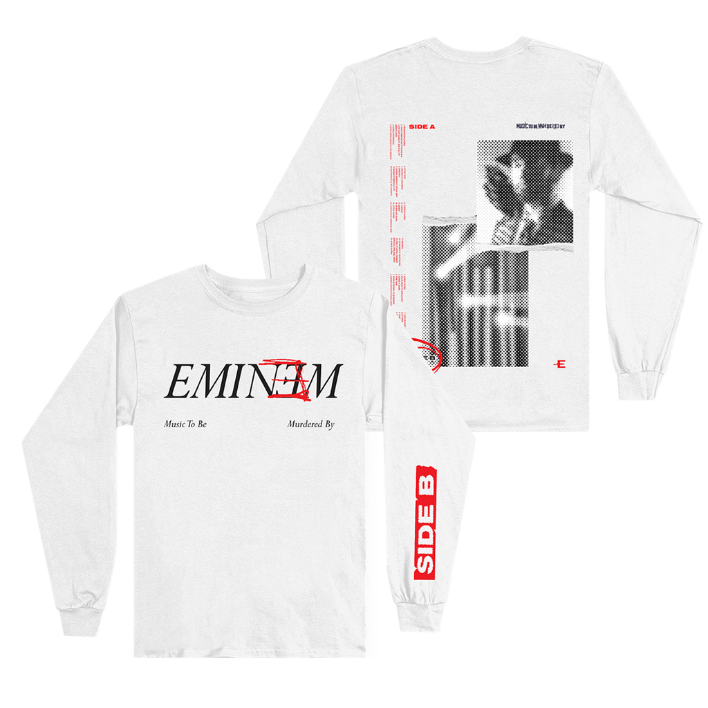 MTBMB Side B Longsleeve (White) – Official Eminem Online Store