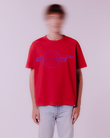 XYZ STUDIOS™ Shockwave T-Shirt Red