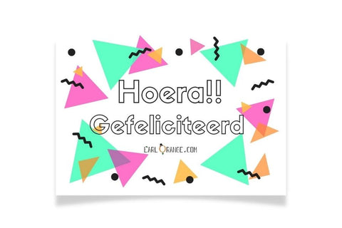 theecadeau met een wenskaartje