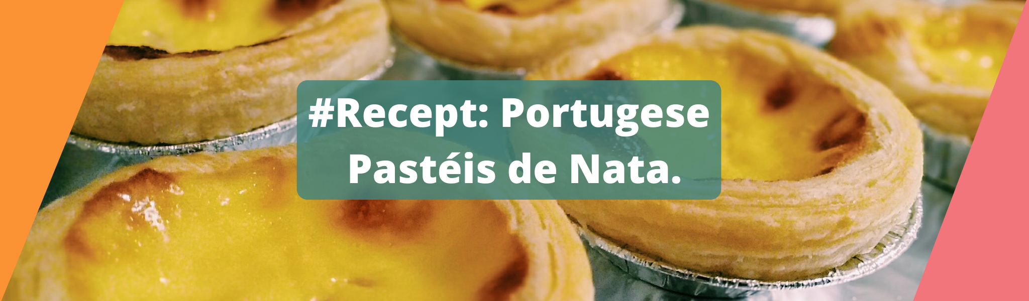 Recept voor het maken van Portugese Pasteis de nata.