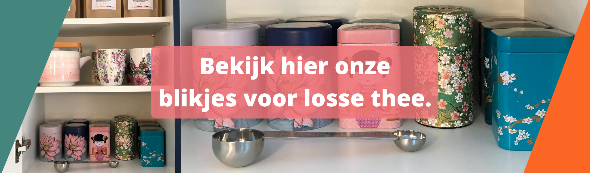 Bekijk hier al onze bewaarblikjes voor losse thee